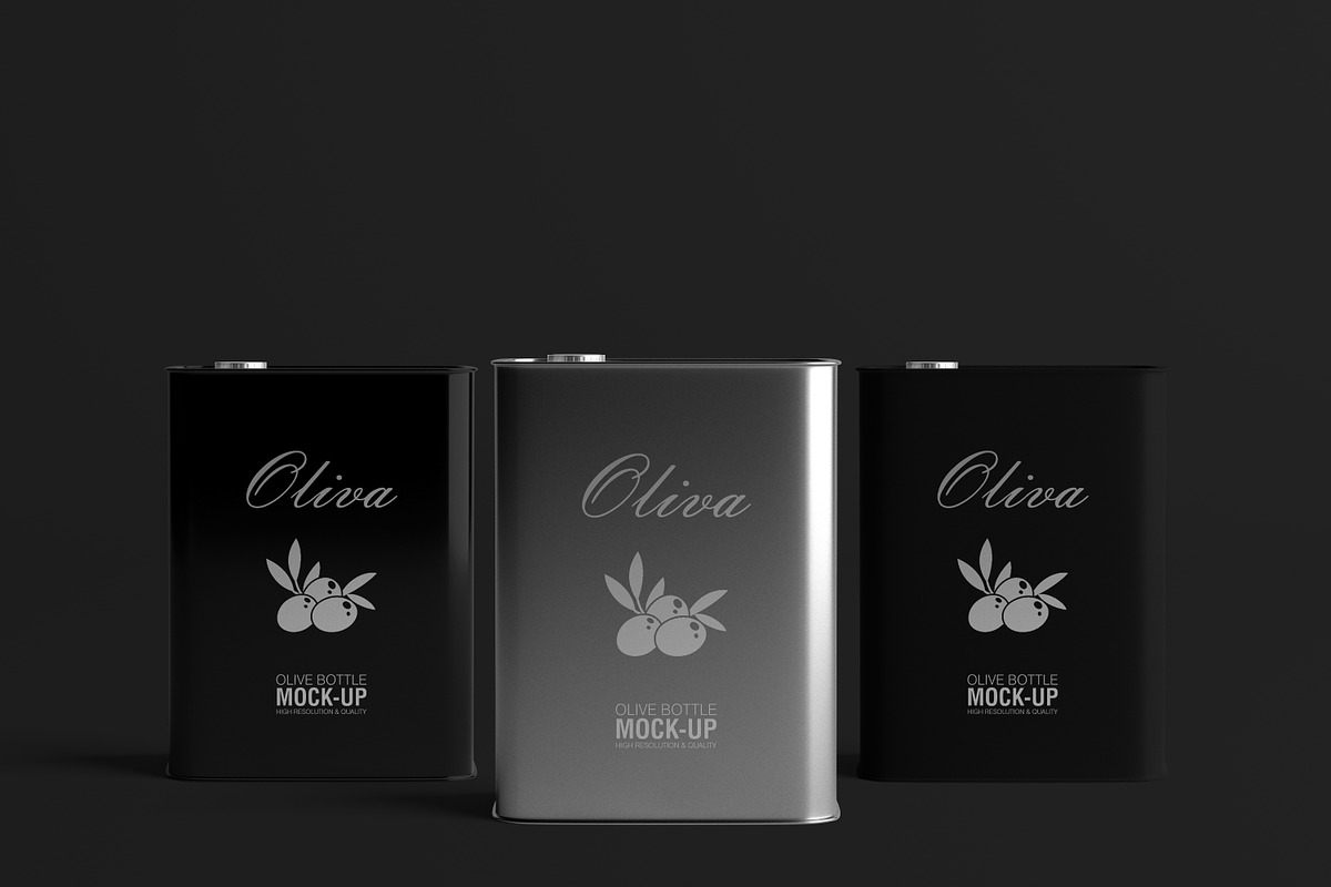 Oil Large Jar Mock-Up, a Packaging Mockup by AY Mock-Ups (Photo 7 of 7)