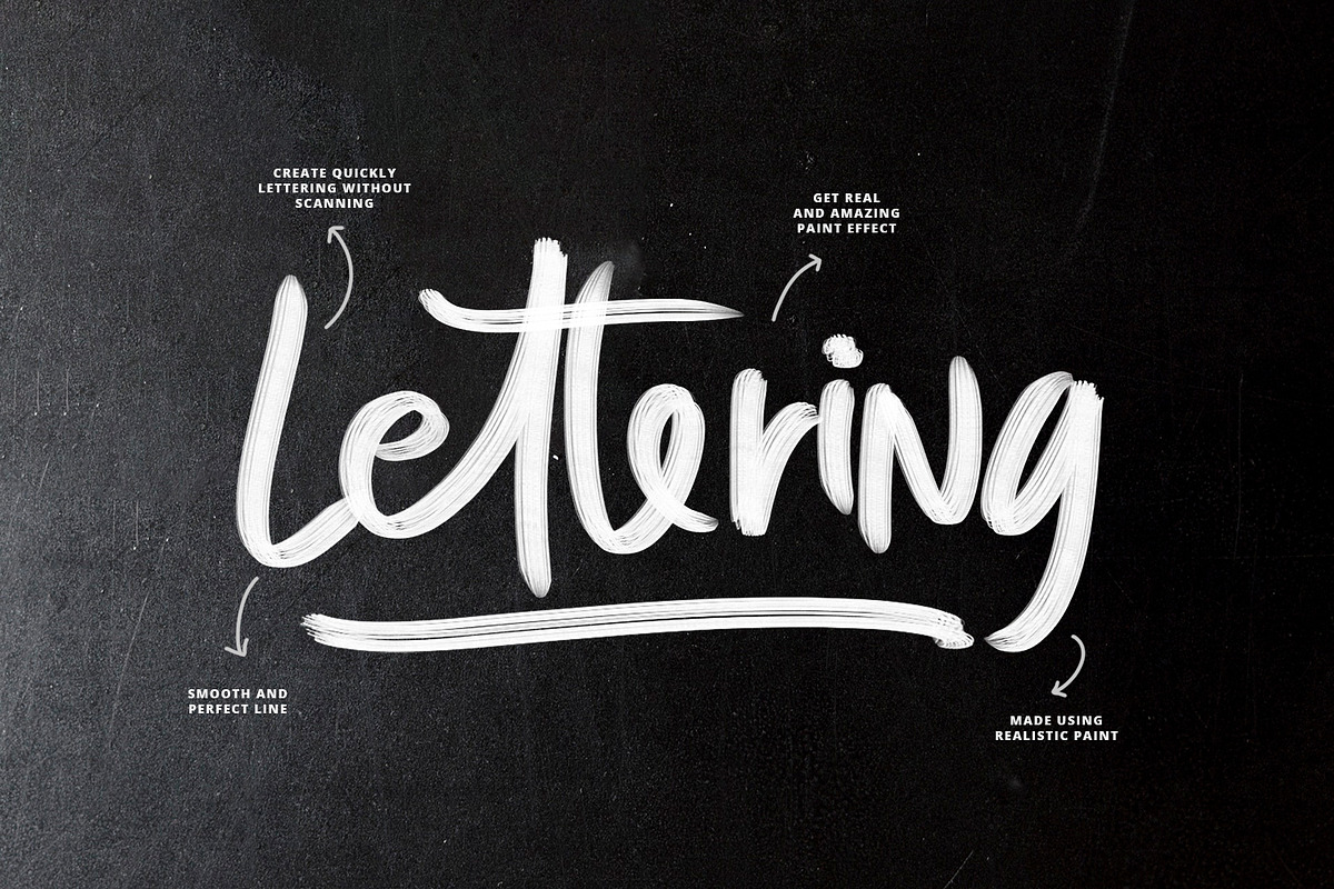 SVG Font Brushes preview 2