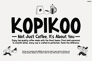 KOPIKOO, a Font by Pinisi ART (Thumbnail 8 of 10)