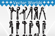 Wrench SVG, Work, Wrench's SVG, an Object Graphic by VectorWorlds (Thumbnail 3 of 3)