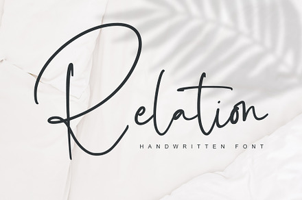 Relation - Script Handwrittem Font