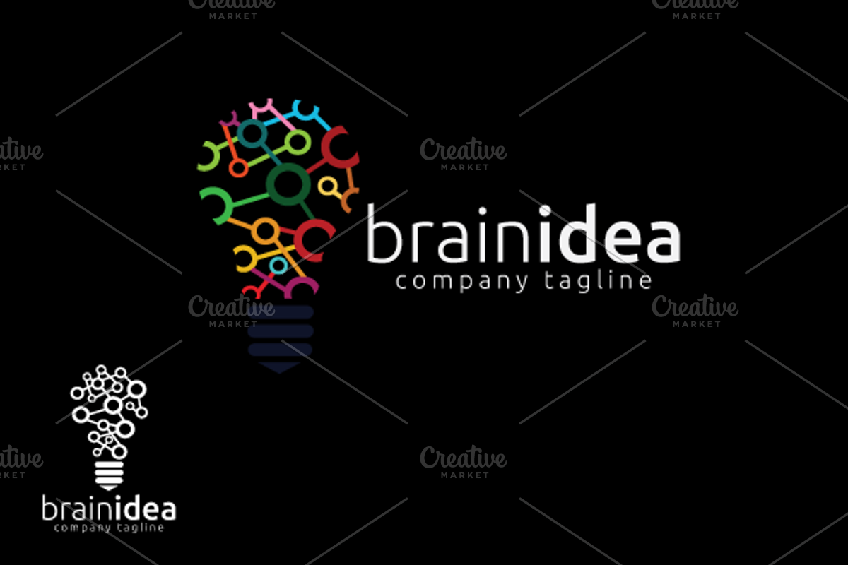 Brain Logo Template, a Branding & Logo Template by vectorlogo (Photo 2 of 4)