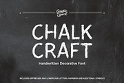 Chalk Craft Handwritten Font, a Handwritten Font by Graphic Spirit (Thumbnail 1 of 13)