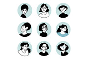 People avatar icons, an Icon by PureSolution (Thumbnail 5 of 13)