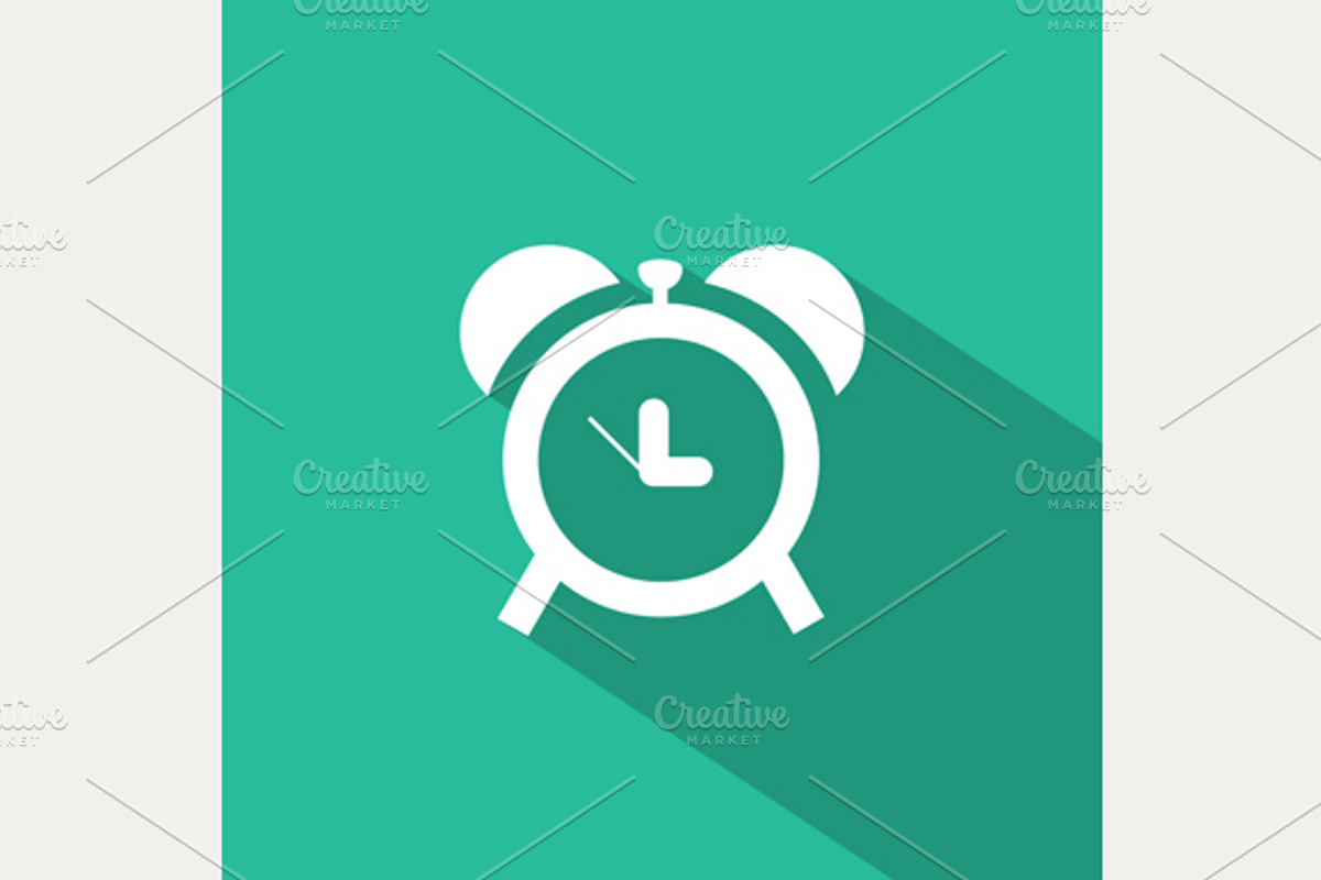 Flat Clock icon