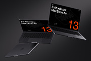 E-Mockups: MacBook Air, a Mac Mockup by ls.graphics (Thumbnail 4 of 8)