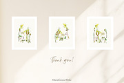 Watercolor Daffodils Floral Wall Art, a Decorative Illustration by MariaScaroniAtelier (Thumbnail 8 of 8)
