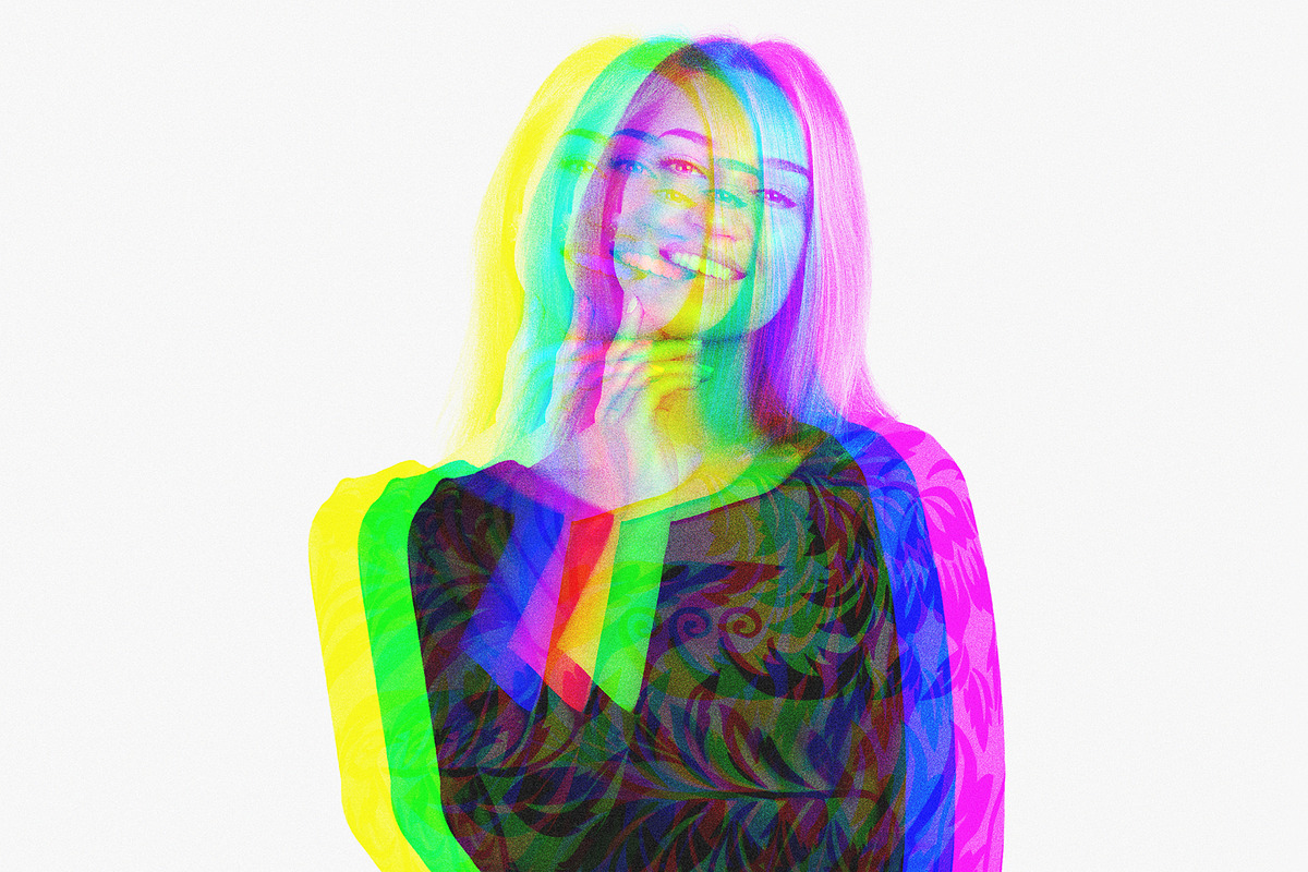Anaglyph Photoshop Effect, an Action Add-On by S Graphic Studio (Photo 3 of 3)