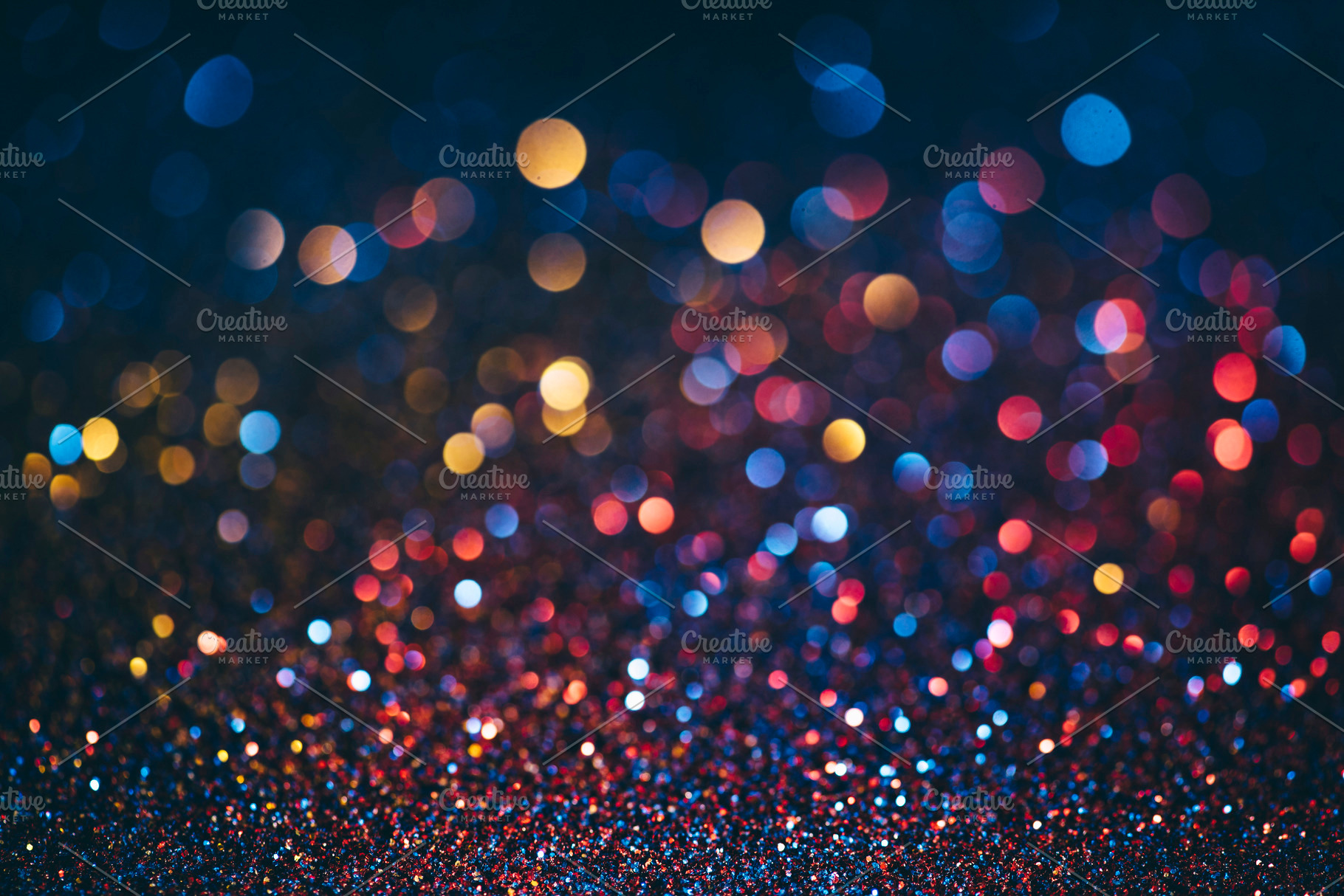 Neon bokeh background color, a Holiday Photo by hitdelight