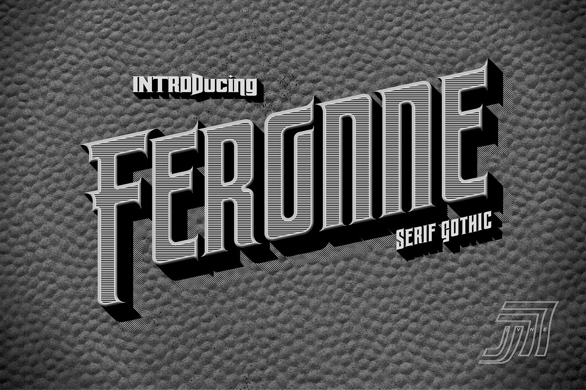 Jvne77-Feronne Serif Gothic ɸ (+Cyr)