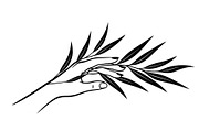 Hand Plant Growth Bundle, an Illustration by yasushie (Thumbnail 26 of 31)