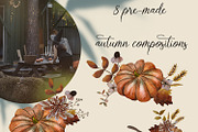 Watercolor Clipart Autumn, an Object Graphic by Kate Creative Studio (Thumbnail 7 of 11)