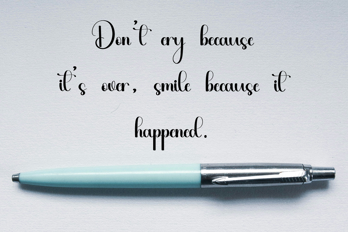 Daddy Handwriting, a Handwritten Font by InermediaSTUDIO (Photo 4 of 7)