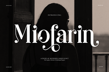 Miofarin | Display Modern Serif