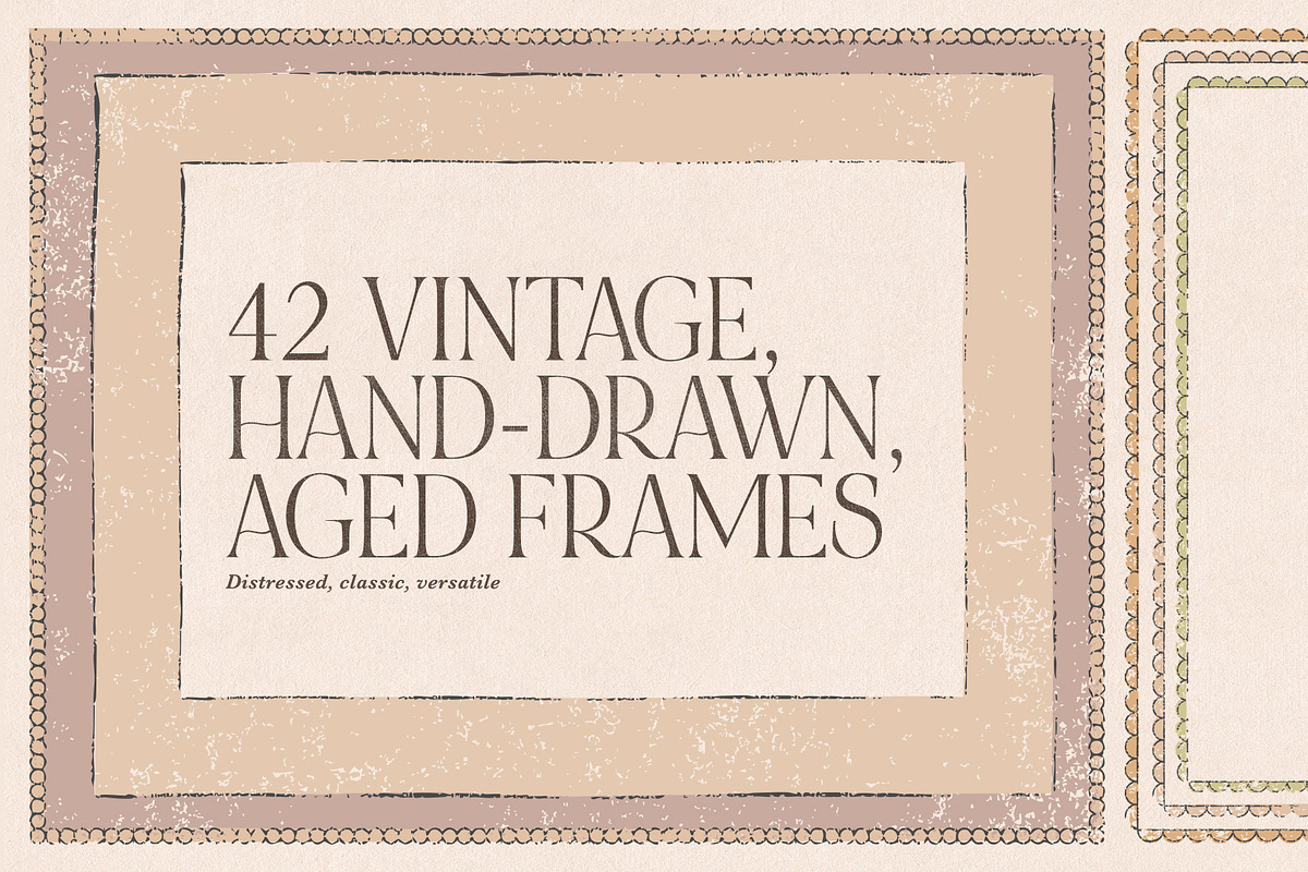 Paper Note—Vintage Frames, an Object Graphic by Basia Stryjecka (Photo 2 of 16)