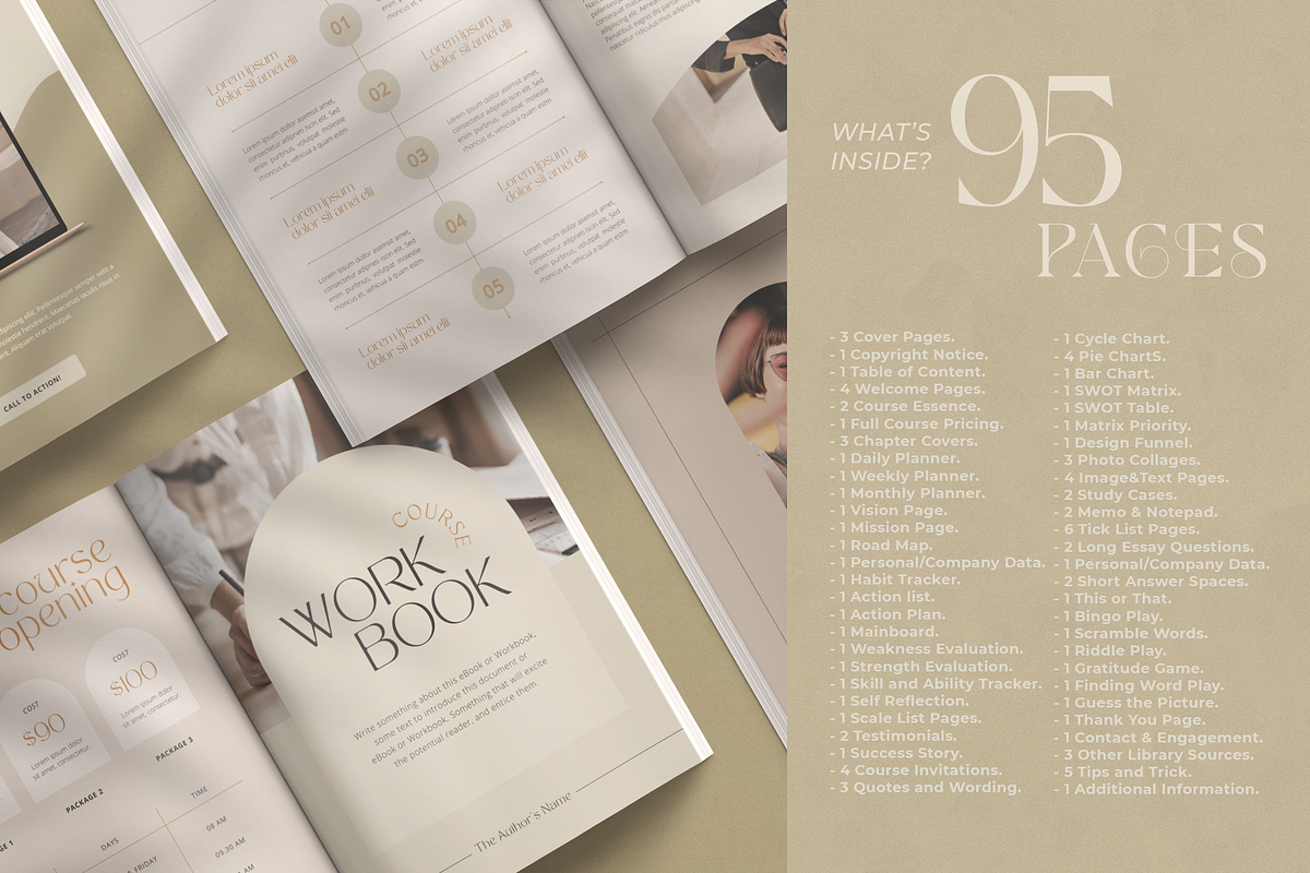 Bundle eBook and Workbook | CANVA, a Marketing Template by Eesome Design Studio (Photo 3 of 35)