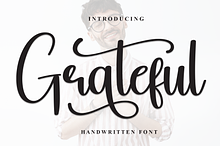 Grateful | Script Font