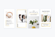 Instagram Stories Gold | CANVA, a Social Media Template by Poego Social (Thumbnail 10 of 12)
