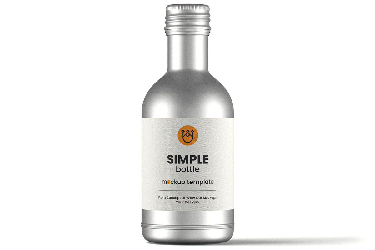 Glass Stout Sauce Bottle Mockup Pack, a Packaging Mockup by Designer Dude (Photo 2 of 6)