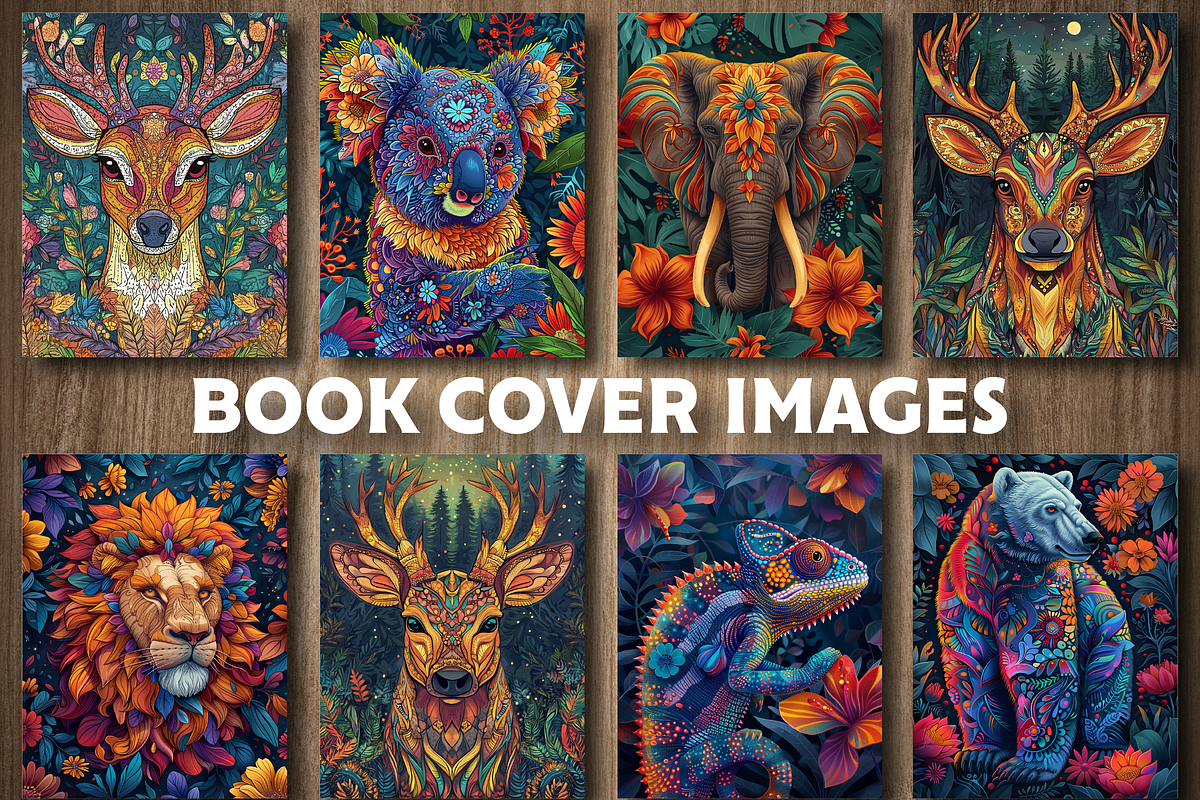 Mandala Animals Coloring Pages, an Animal Illustration by Design Station (Photo 3 of 5)