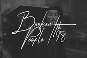 Algorithm Brush Font, a Script Font by Maxim apperian (Thumbnail 2 of 7)