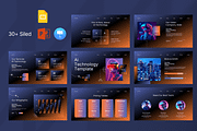 Ai Technology Presentation Template, a Templates & Theme by Pradaxa (Thumbnail 1 of 6)