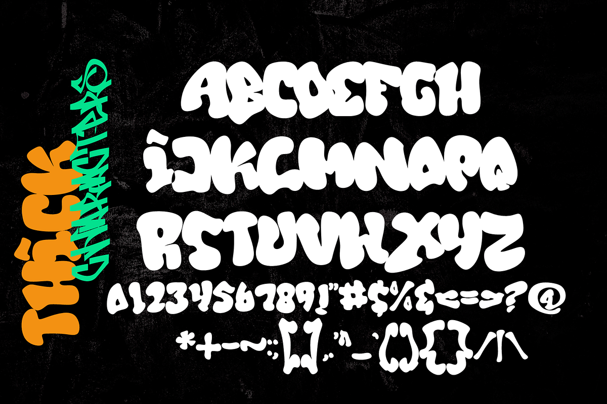 Vandal Rebels Duo, a Handwritten Font by asfgraphics (Photo 7 of 9)