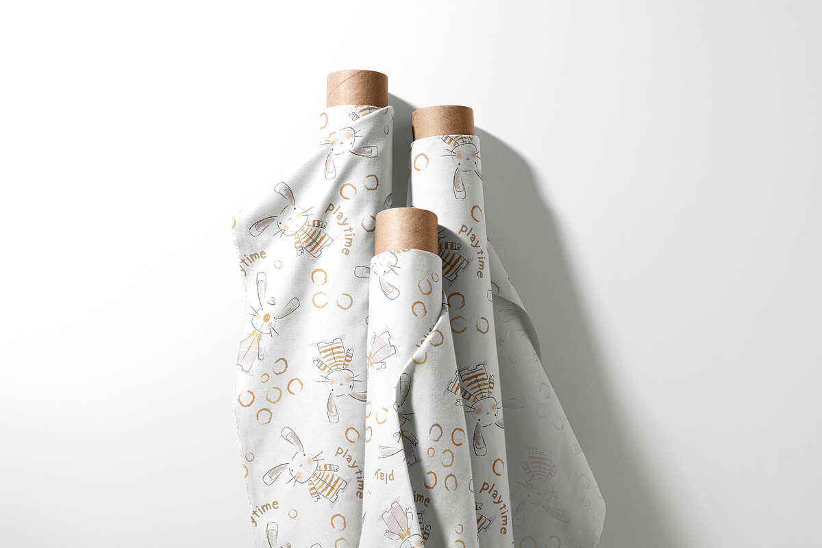 Watercolor Animal Bundle Pattern, a Pattern Graphic by StudioGlouna (Photo 2 of 10)