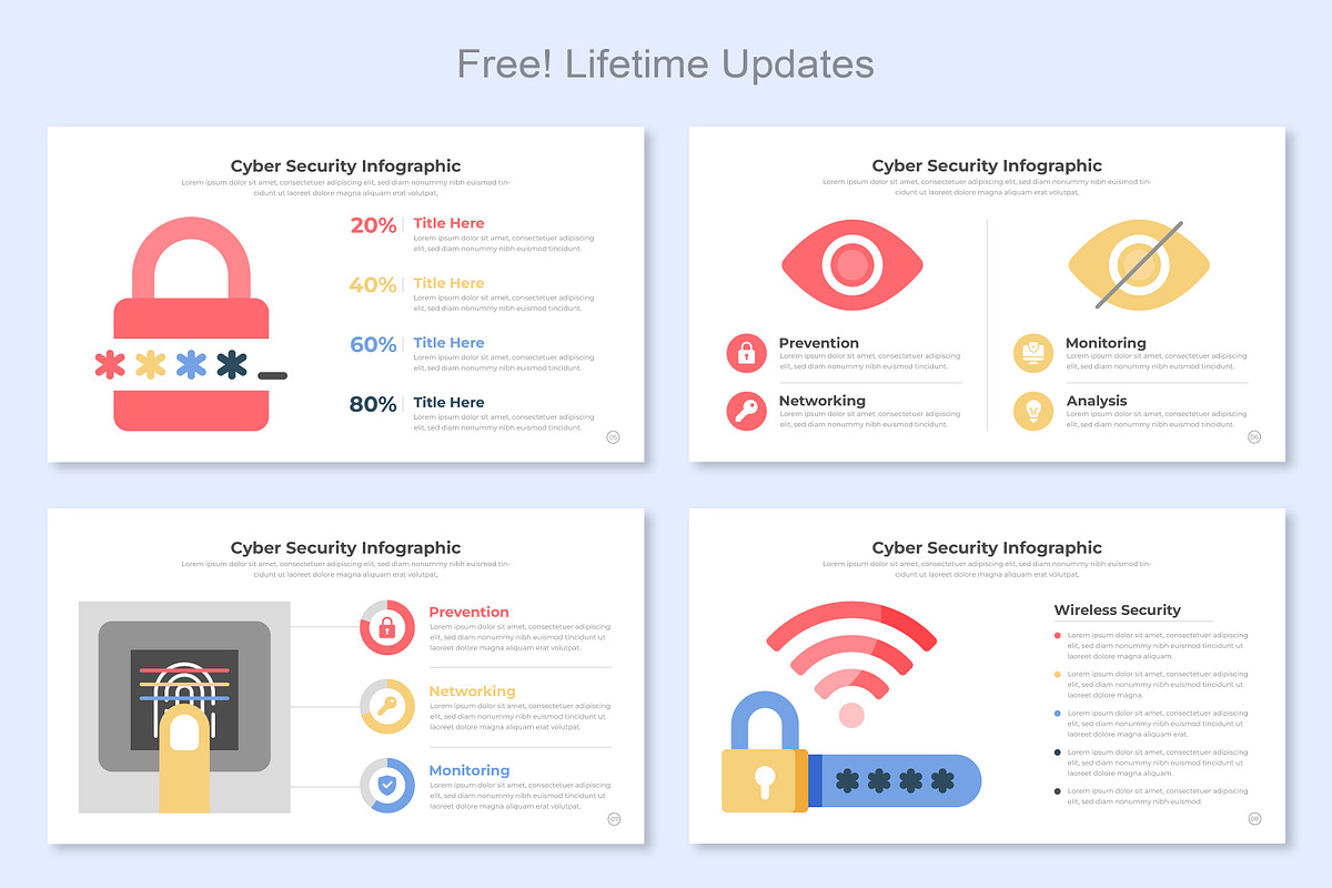 Cyber Security Infographic Keynote, a Templates & Theme by Mighty-Slide (Photo 3 of 7)
