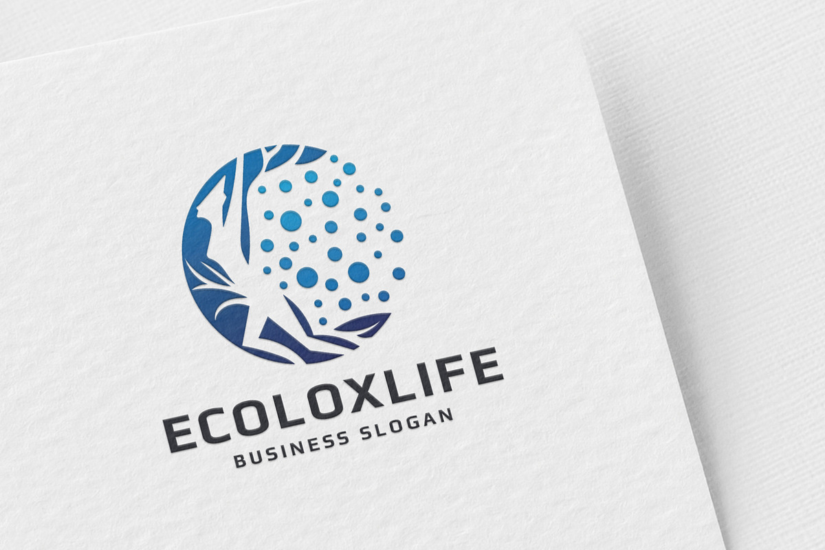Ecology Life Women Logo, a Branding & Logo Template by Design_Planet (Photo 1 of 5)