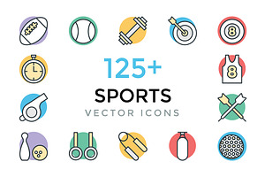 125 Sports Vector Icons