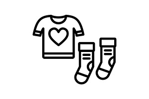 Clothes Line Icon, an Icon by Pexelpy