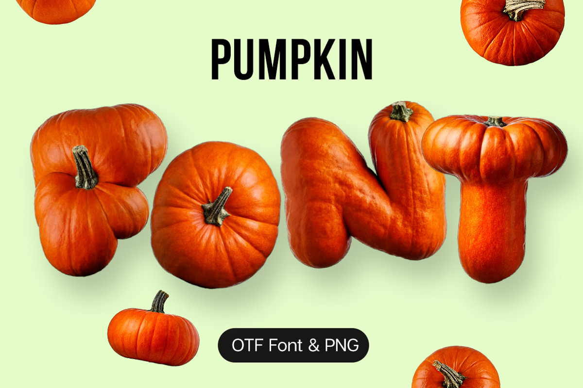 Pumpkin Font, a Handwritten Font by Handmadefont (Photo 1 of 10)