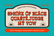 Blockwid, a Slab Serif Font by graphicook (Thumbnail 5 of 10)