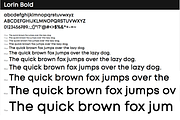 LORIN - Clean Geometric Font Family, a Sans Serif Font by Designova® (Thumbnail 8 of 9)