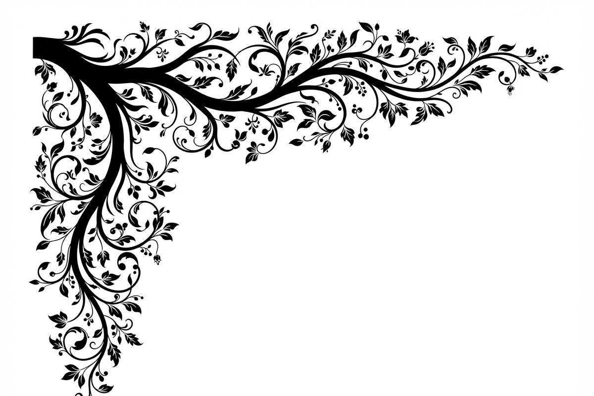 50 Tree Branch Corner Silhouette, a Decorative Illustration by Amazin_art (Photo 26 of 46)
