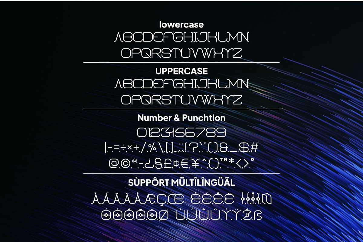 Linergy Reguler, a Sans Serif Font by ganuDESIGN (Photo 3 of 8)
