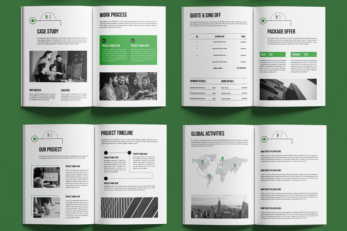 Business Proposal Design, a Brochure Template by MightyDesign (Photo 2 of 6)