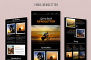 Sport email Newsletter Template, an UI Kit Template by MightyDesign (Thumbnail 1 of 9)