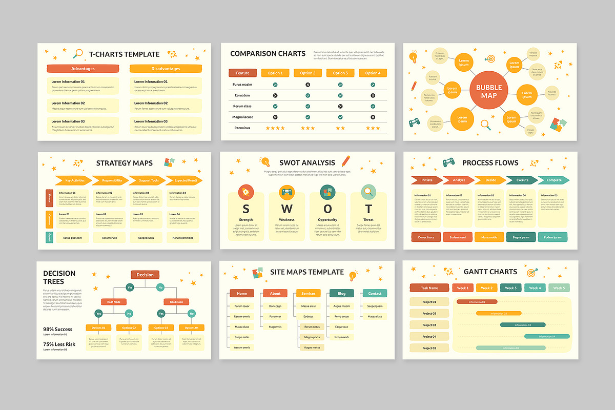Education Infographic Template Set, a Presentation Template by BrandPacks (Photo 3 of 6)
