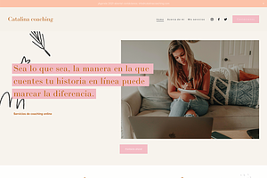 Squarespace Template 7.1 : Catalina