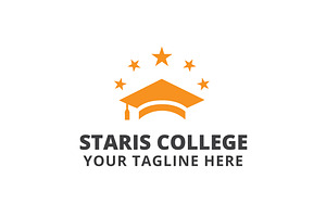 Staris College Logo Template