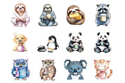 Beauty and Spa Essentials Cute Anima, an Illustration by Design Market (Thumbnail 3 of 3)