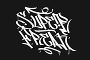 Rocket Queen | Street Graffiti Font, a Blackletter Font by Ardana Creative (Thumbnail 8 of 11)