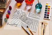 DESSERT Color By Number, a Print Template by Thursdaypaper (Thumbnail 4 of 5)