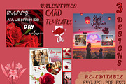 Romantic Valentine’s Day Card, a Social Media Template by Aban's World (Thumbnail 3 of 3)