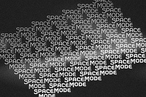 Space Mode Typeface