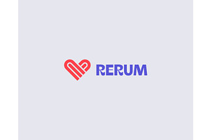 Red heart vector logotype., a Templates & Theme by Himalia1