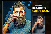 Premium Cartoon Painting, an Action Add-On by U_Design (Thumbnail 3 of 10)