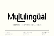 Qodra - Modern Sans Serif Font, a Sans Serif Font by Idea Studio (Thumbnail 12 of 13)